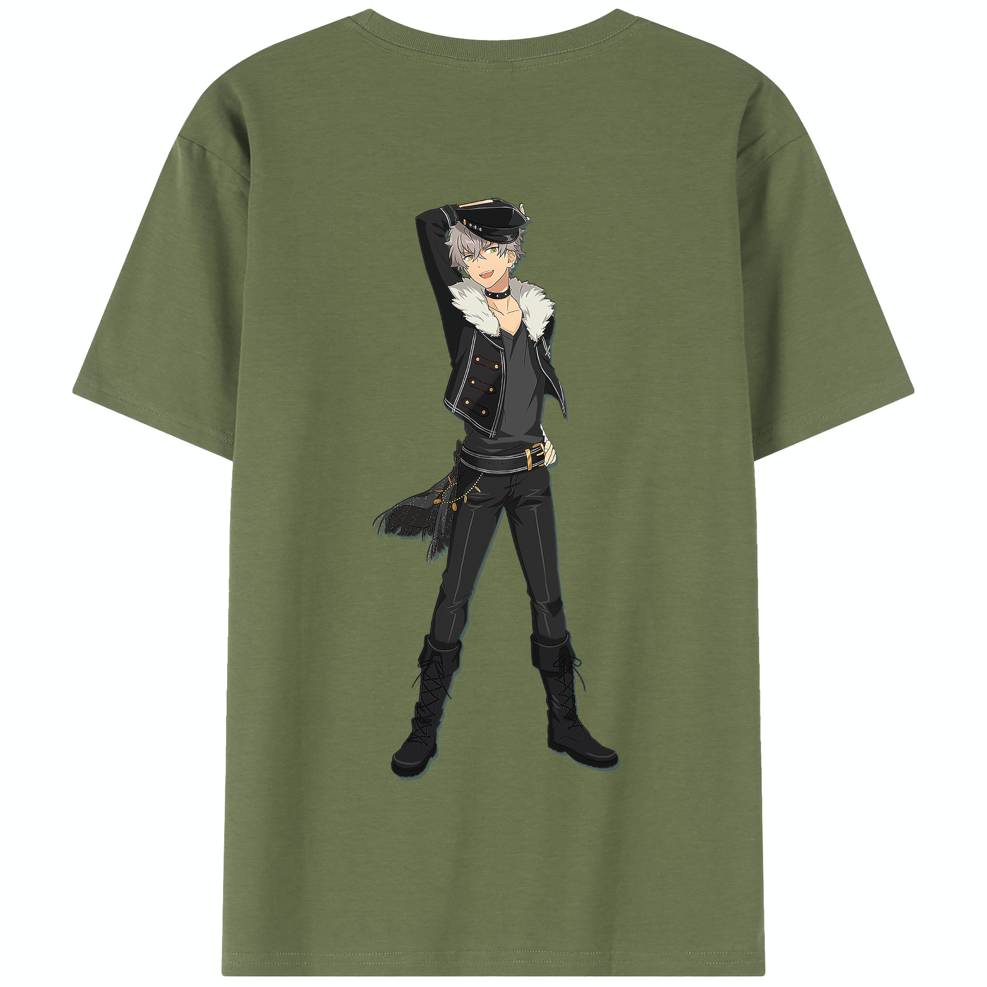 （画像用） あんさんぶるスターズ! Ensemble Stars 綿100％半袖Tシャツ（背面プリント）